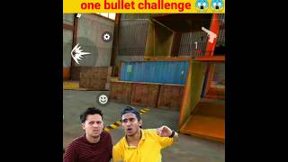 overconfident one bullet challenge free fire 😱👽 #viral #short