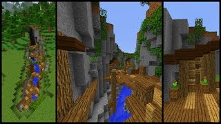 How To Make A Minecraft Ravine Town