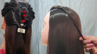 ಮದುವೆ ಫಂಕ್ಷನ್ ಗಳಿಗೆ ಹೊಸ ಹೇರ್ ಸ್ಟೈಲ್ | Latest Hair styles for functions in kannada | easy hair style