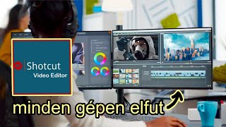 Shotcut videó szerkesztő program| alapok