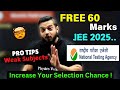 90 Days- JEE 2025 Strategy 🔥 Don't Lose Marks ‼️Weak Subjects Pro TIPS ⚠️ Rajwant Sir #jee2025