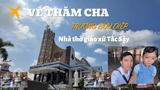 [Andy Và Niki] Về thăm Cha Trương Bửu Diệp - Nhà thờ Tắc Sậy Bạc Liêu