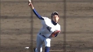 飯塚高 野田 圭祐 投手スロー