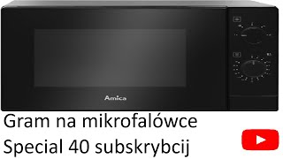 specjał 40 subskrypcji gram na mikrofalowce