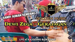 Sandi Sunan Kendang mengeluarkan jurus andalannya Dewi Zega GERAJAGAN Golden Music Live