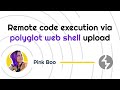 Remote code execution via polyglot web shell upload | PortSwigger Academy tutorial