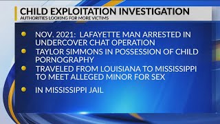 Authorities asking public for info in child exploitation investigation