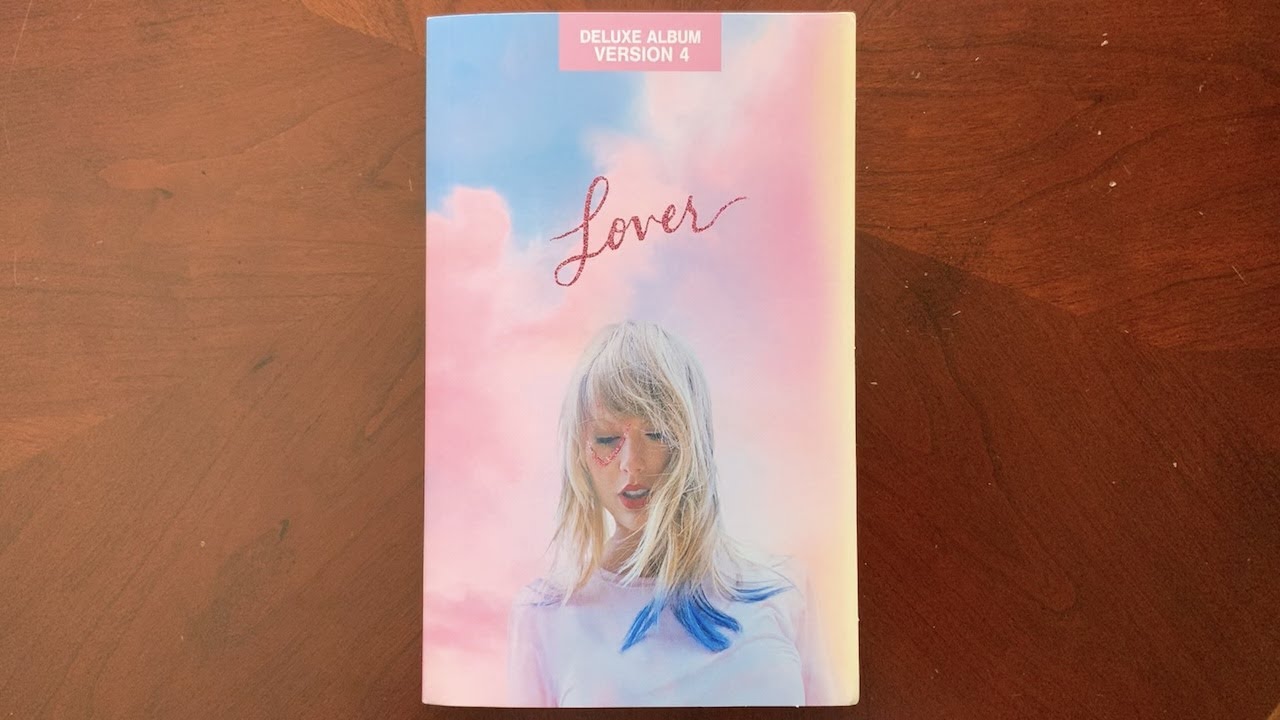 Taylor Swift - Lover (Target Exclusive Deluxe Version 4 CD) Unboxing ...