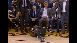 Steve Kerr Doesn't See Draymond Green Get Hurt Right in Front of Warriors Bench