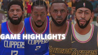 Lakers vs Clippers!! Will Lakers Win The West Again (Next Gen NBA 2K21)