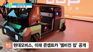 [CES2022 현지연결] 미래 모빌리티 다 모였다…게처럼 움직이는 차·1인용 탑승 로봇