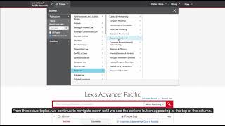 Lexis Advance Tutorial: Setting Up Topic Alerts