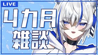 【デビュー4ヶ月記念/雑談】本当にありがとう!スパチャのお礼もしていく!!【新人Vtuber/氷室カナデ】