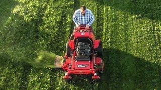 First time EVER using a Stand-On Mower