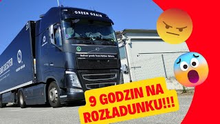 Prawdziwe oblicze transportu...9 GODZIN NA ROZŁADUNKU!!! | Kierunek Włochy #5