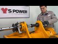 line boring machine installation operation s power