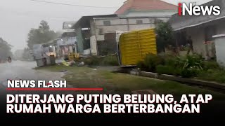 Puting Beliung Terjang Madiun, Puluhan Rumah dan Kios Rusak | News Flash