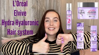 L’Oréal Elvive Hydra Hyaluronic rehydration full hair system review