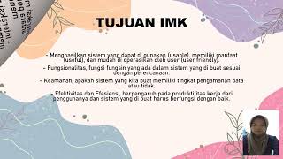 KONSEP DASAR IMK (INTERAKSI MANUSIA DAN KOMPUTER)