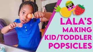 Kid/Toodler healthy homemade fruit Popsicles