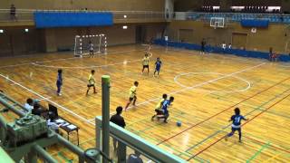 【U 12B】UNIAO vs イナスタ 前半 愛知県フットサルリーグ2015 4節