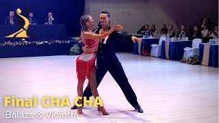 Hidi Balazs - Kis Violetta, HUN | WDSF World Open Kistelek | Final CHA CHA CHA