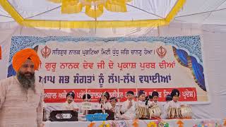 Celebration of shri guru nanak dev ji 555 parkash purab in akal academy pawen