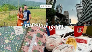 BURSA'DA İLK GÜNLER |AVM'YE GİTTİK, SEL, KÖY | VLOG 🌿