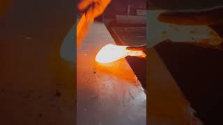 Forging plate 10mm thickness! / Blacksmithing / DIY