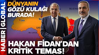 Dünyanın Gözü Kulağı Burada! Hakan Fidan Lavrov İle Görüştü!