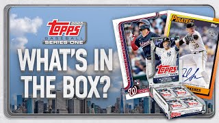 FIRST LOOK at 2025 Topps Baseball Series 1 | What's in the Box?