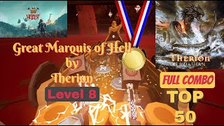 Ragnarock VR - Great Marquis of Hell | Therion [Lv8] (GOLD MEDAL) FC TOP 50 #ragnarock #hellfest #vr