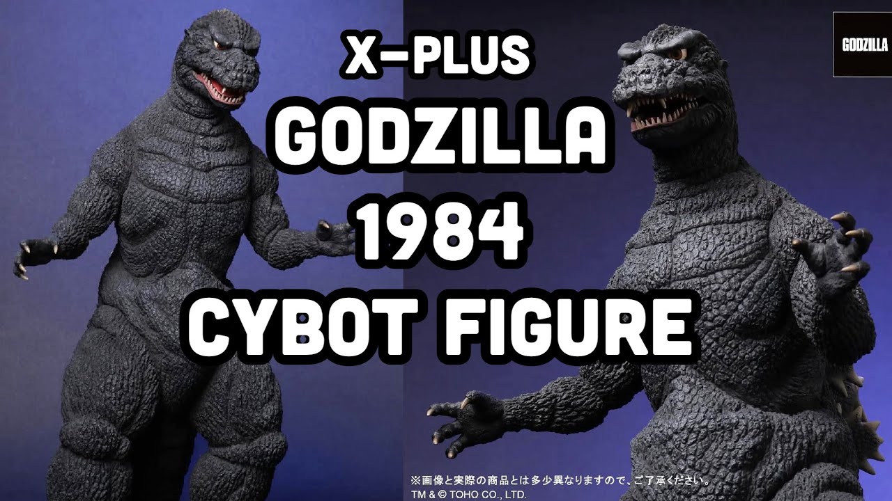 X-Plus Godzilla 1984 Cybot Figure | Figure Preview | #godzilla - YouTube