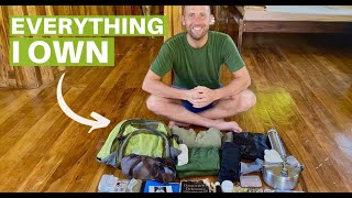 My 44 Possessions: Everything I Own Fits in My Backpack | Minimalism