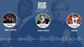 James Harden, Saints/Chiefs, Ravens (12.16.20) | UNDISPUTED Audio Podcast