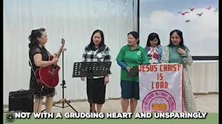 Cheerfully We Give, Song by Prayer ministry Shanghai.