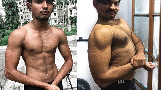 1 Year Skinny Guy Bulking Transformation - (Realistic Results)