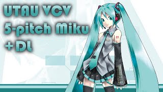 [UTAU Voicebank DL] Hatsune Miku VCV Multipitch - 決/ Decision