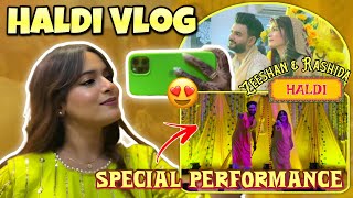 Zeeshan Ki Haldi😍| Special performance 💃| Shifa Memon