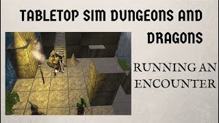 Tabletop Sim DnD - Ep 4 - Running an Encounter