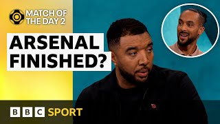 'Lose one more time and Arsenal are out of it' | MOTD2 | BBC Sport