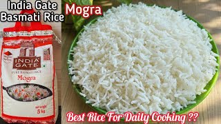 India Gate Mogra Basmati Rice Review \u0026 Demo | Best Daily Use Rice ?? India Gate Mogra Basmati Rice