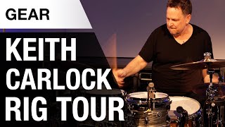 The Keith Carlock (Steeley Dan, Toto, Sting...) Rig Tour | Gretsch, Evans, DW, V