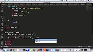JavaScript ES6 : Catching Errors