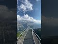 Most Beautiful Bridge In The World | Titlis Cliff Walk Switzerland | #shorts