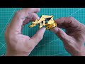 diy crafts engineering bulldozer step by step tutorial