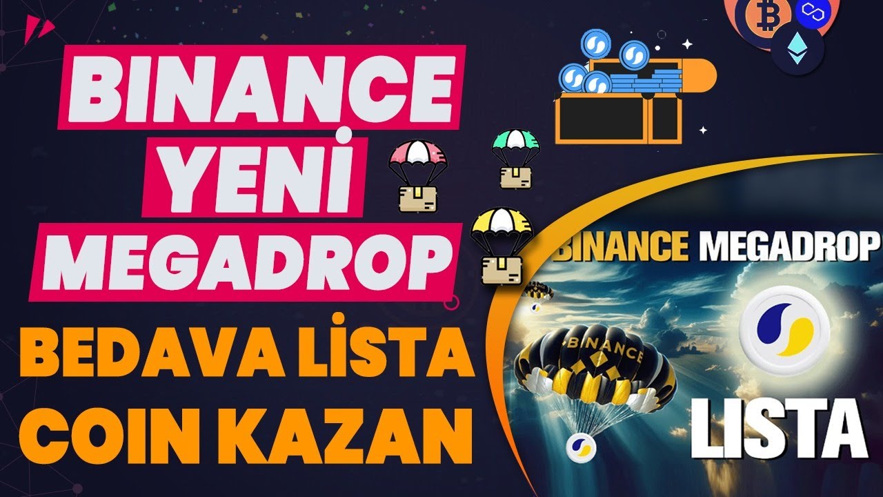 Binance Yeni Megadrop - Bedava Lista Coin Kazan - YouTube