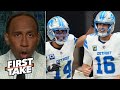 FIRST TAKE | Stephen A. calls Lions the BEST offense in NFL after beating the 'undefeated' Seahawks