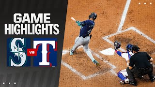 Mariners vs. Rangers Game Highlights (4/23/24) | MLB Highlights
