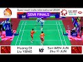 Syed Modi india international 2024 | SEMI FINALS Huang Di/Liu Yang vs Sun Wen Jun/Zhi Yi Jun